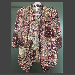 MOVING SALE - Multi-Color Paisley Shrug 🍁